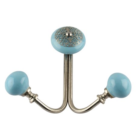 Turquoise Strewn Flat Wired Hooks Online